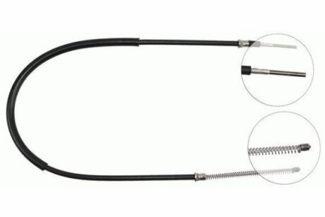 Трос приводу автомобільний NIPPARTS J12597