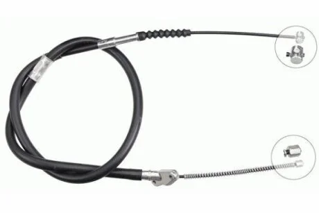 Трос ручного тормоза TOYOTA PICNIC 96-01 лев. NIPPARTS J16297