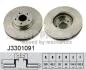 Диск тормозной NISSAN MURANO 3.5 05-/INFINITI FX35/FX45 05- передний вент. NIPPARTS J3301091 (фото 1)