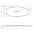 Колодки тормозные NISSAN PATROL 80- передн. NIPPARTS J3601034 (фото 1)