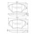 Тормозные колодки дисковые TOYOTA RAV4 II 00-06 передние NIPPARTS J3602095 (фото 1)
