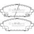 Гальмiвнi колодки дисковi 06450S6FE50, 06450S6FE51, 45022S1AE60, 45022S1AE61 NIPPARTS J3604048 (фото 1)