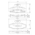Колодки тормозные GM/SSANGYONG KORANDO/MUSSO/REXTON 96- задн. NIPPARTS J3610400 (фото 1)