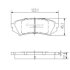 Колодки тормозные TOYOTA/LEXUS LAND CRUISER 100/LX 98- задн. NIPPARTS J3612022 (фото 1)