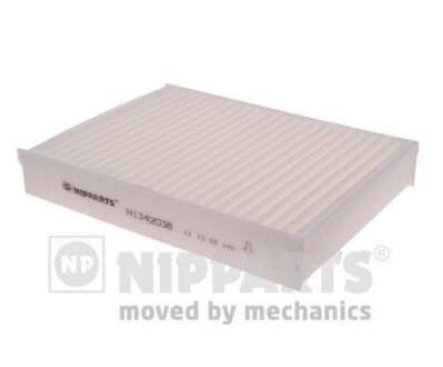 Фiльтр салону (Фильтр, воздух во внутренном пространстве) NIPPARTS N1342038