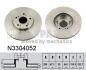 Диск тормозной HONDA ACCORD 2.0-2.2 08- передний вент.D=296мм. NIPPARTS N3304052 (фото 1)