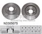 Гальмівний диск NIPPARTS N3305075 (фото 1)