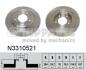 Диск тормозной HYUNDAI I40 CW 1,6-2,0/GDI/CRDI 07/11- NIPPARTS N3310521 (фото 1)