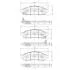 Колодки тормозные NISSAN NV200 10- передн. NIPPARTS N3601101 (фото 1)