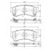 Колодки тормозные MAZDA 6 07- перед. NIPPARTS N3603071 (фото 1)