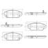 Колодки тормозные MAZDA 3/CX-3 13- перед. NIPPARTS N3603076 (фото 1)