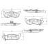 Колодки тормозные JEEP/NISSAN GRAND CHEROKEE III/NP300 NAVARA 03- задн. NIPPARTS N3611059 (фото 1)