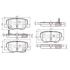 Колодки тормозные диск. Mazda 6 (GJ, GL), Mitsubishi ASX 10-, OUTLANDER 12- NIPPARTS N3615017 (фото 1)