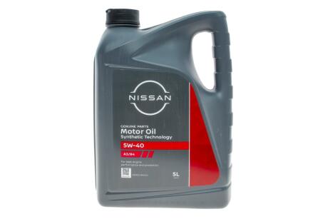 Олива моторна Motor Oil FS 5W-40, 5л. NISSAN KE900-90042