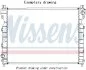 Радіатор, система охолодження двигуна NISSENS 606839 (фото 1)