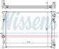 Радиатор охлаждения CHRYSLER 300C (04-)/ DODGE MAGNUM (04-) NISSENS 61014A (фото 1)