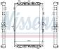 Радіатор охолоджування / РАДИАТОР В СБОРЕ С РАМОЙ DAF 95XF 96- 1065X739X40 NISSENS 61417A (фото 1)