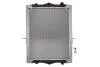 Радіатор охолоджування / РАДИАТОР DAF 55 01- 657X529X58 NISSENS 61443A (фото 1)