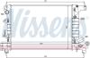 Радиатор охлаждения двигателя CHEVROLET AVEO 11- 1.2/1.4 NISSENS 61678 (фото 1)