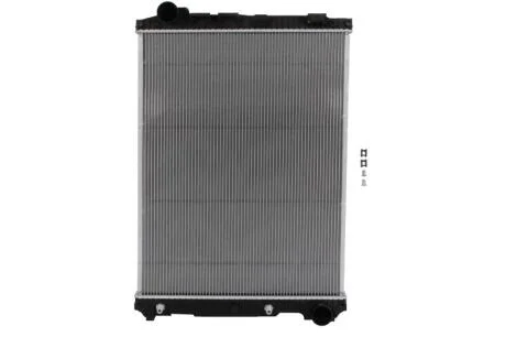 Радіатор охолоджування / РАДИАТОР БЕЗ РАМЫ MB SK 96- 850X639X48 NISSENS 626570