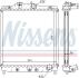 Радиатор системы охлаждения NISSENS 63312 (фото 1)