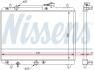 Радиатор системы охлаждения NISSENS 64177 (фото 1)