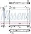 Радиатор системы охлаждения NISSENS 64179 (фото 1)