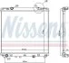 Радіатор охолоджування NISSENS 66773 (фото 1)