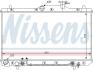Радиатор охлождения HYUNDAI ACCENT (LC) (99-) 1.3-1.6 i NISSENS 67023 (фото 1)