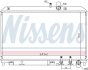 Радиатор системы охлаждения NISSENS 68529 (фото 1)