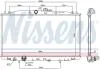Радіатор охолоджування NISSENS 68604 (фото 1)