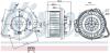Вентилятор отопителя салона VOLVO C70/S70/V70/XC70 96-05 2.0-2.4/2.5TD NISSENS 87020 (фото 1)
