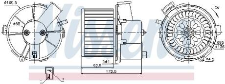 Радіатор охолодження NISSENS 87092