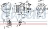 OPEL Компресор кондиціонера VIVARO A 2.0 CDTI 06-, NISSAN, RENAULT NISSENS 890138 (фото 1)