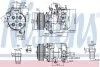 HONDA Компресор кондиціонера ACCORD VIII 2.0 08- NISSENS 890167 (фото 1)