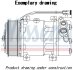 Компрессор кондиционера, F.-Tr. V-347 - V-348, 2.2 TDCI, 2006&gt; NISSENS 890698 (фото 1)