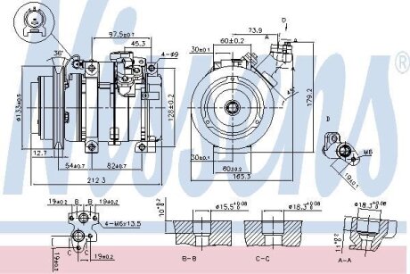 Компресор кондиціонера NISSENS 89312