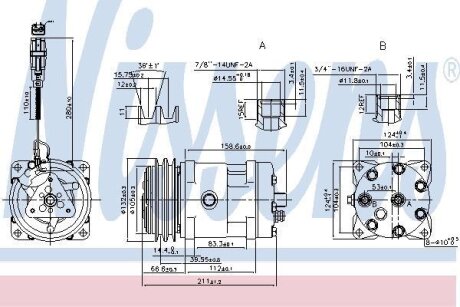 Компресор кондиціонера NISSENS 89472