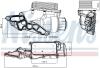 Радиатор маслянный, DB W203-W204-W211-W212-W221, (OM 272-273), 2005&gt;, (+корпус масл. фильтра) NISSENS 90933 (фото 1)