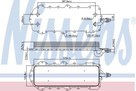 Теплообменник NISSENS 90944