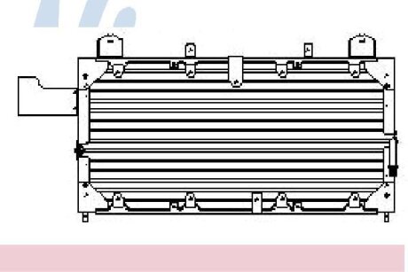 Конденсер кондиціонера NISSENS 94318