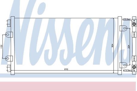 Конденсатор, кондиционер NISSENS 94438