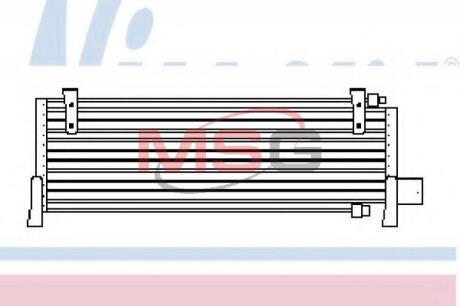 Конденсер кондиціонера NISSENS 94460