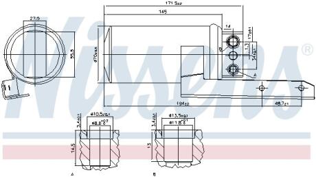 Осушувач кондиціонера NISSENS 95236