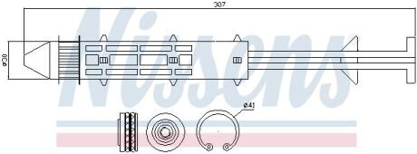 Осушувач кондиціонера First Fit NISSENS 95319