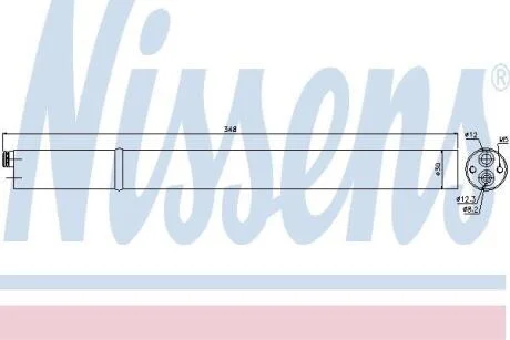 Осушувач радіатора кондиціонера NISSENS 95366