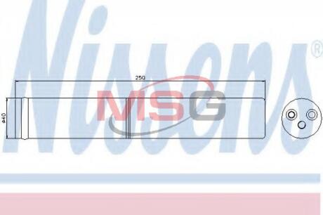 Осушитель, кондиционер NISSENS 95421