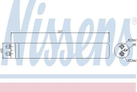 Осушувач кондиціонера NISSENS 95480