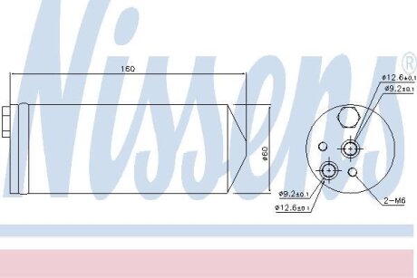 Осушувач кондиціонера NISSENS 95485