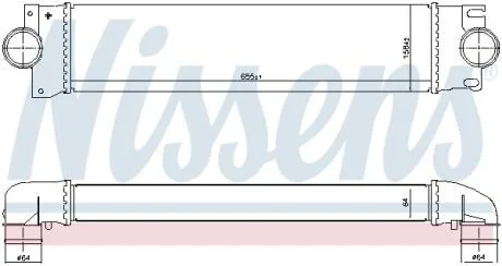 Інтеркулер NISSENS 96071